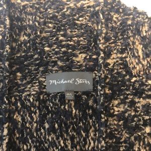 Michael Stars Brown/Black large cardigan